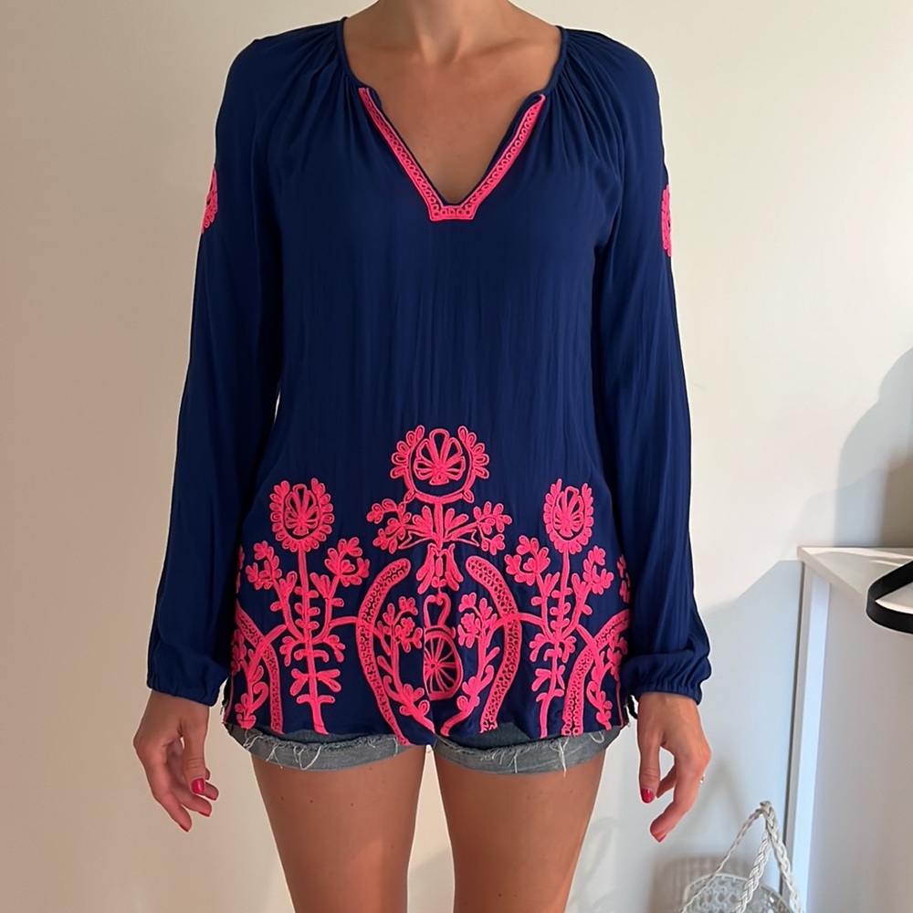 Lilly Pulitzer lightweight flowy top